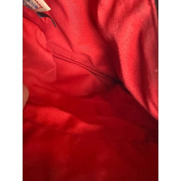 Dooney & Bourke Navy Nylon North South Triple Zip Crossbody Bag - Picture 5 of 7